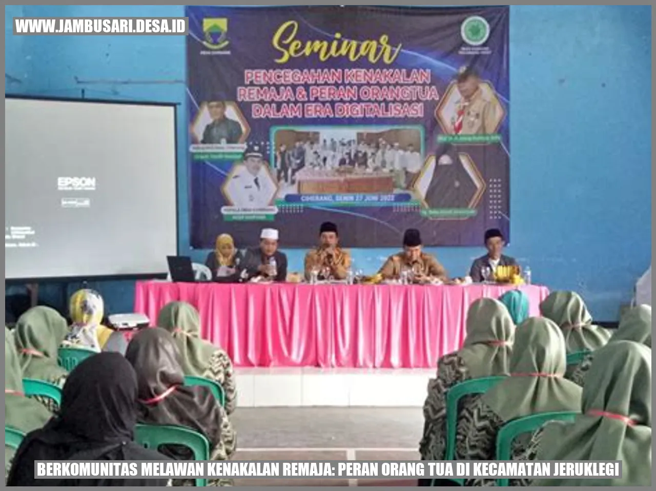 Berkomunitas Melawan Kenakalan Remaja: Peran Orang Tua di Kecamatan Jeruklegi