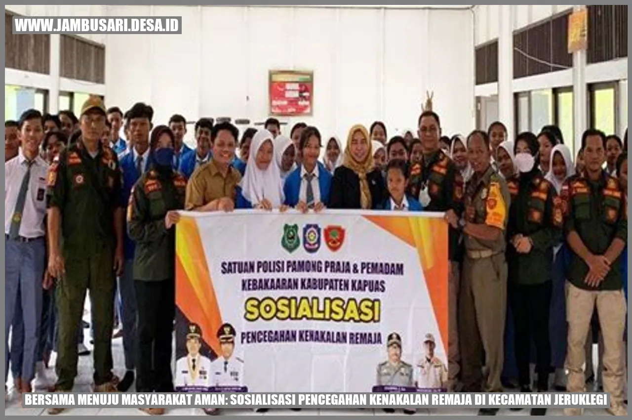 Gambar Sosialisasi Pencegahan Kenakalan Remaja