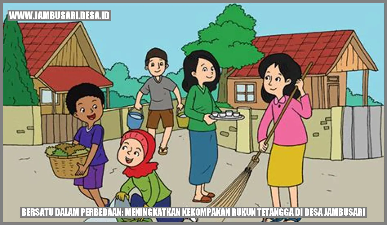Bersatu dalam Perbedaan: Meningkatkan Kekompakan Rukun Tetangga di Desa Jambusari