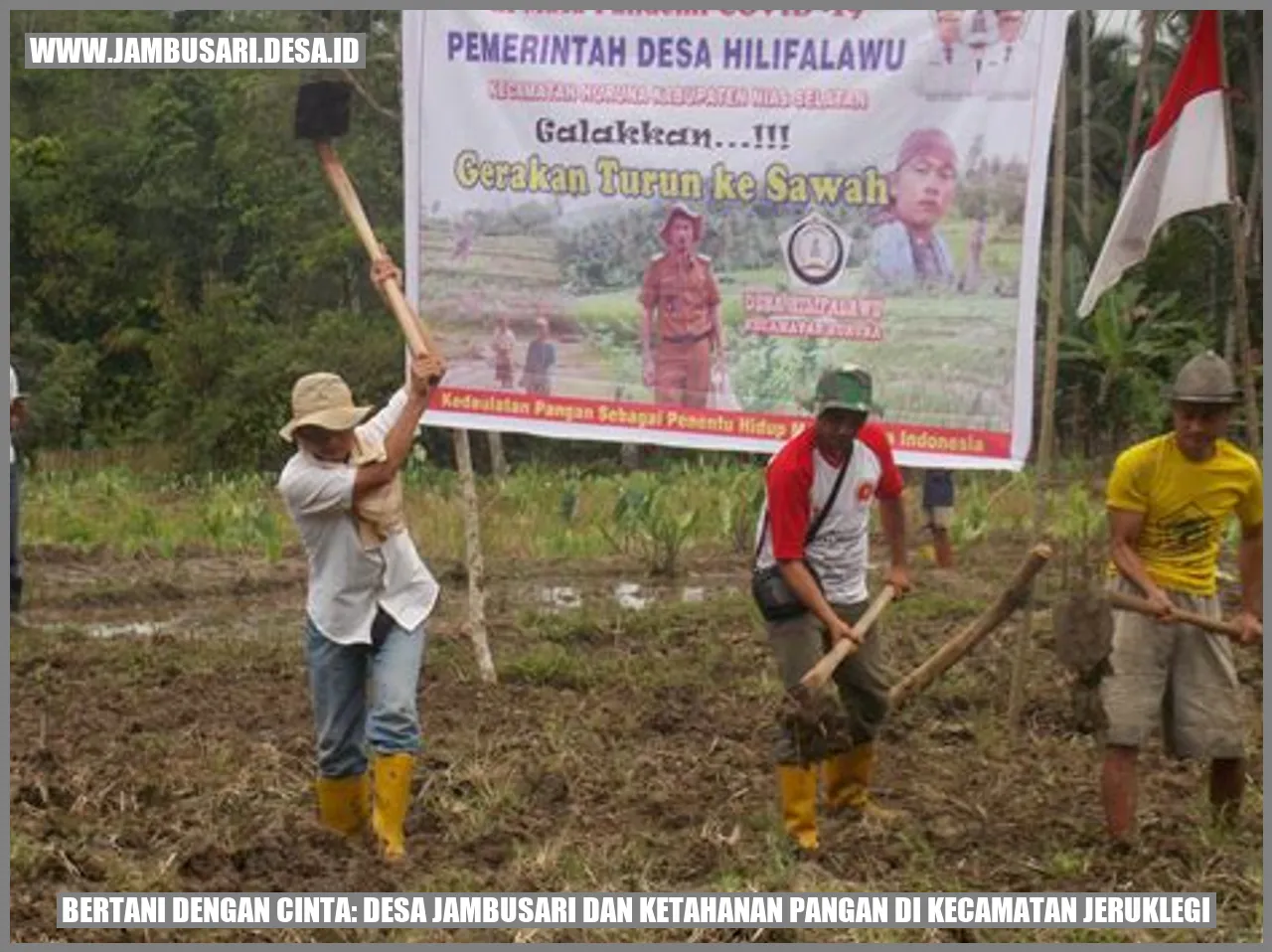Bertani dengan Cinta: Desa Jambusari dan Ketahanan Pangan di Kecamatan Jeruklegi