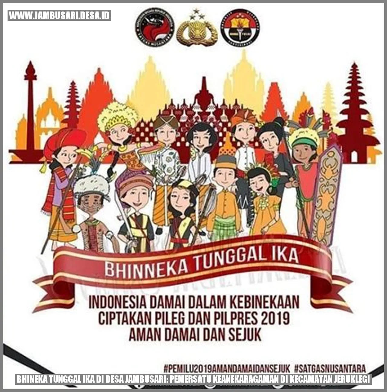 Bhineka Tunggal Ika di Desa Jambusari: Pemersatu Keanekaragaman di Kecamatan Jeruklegi