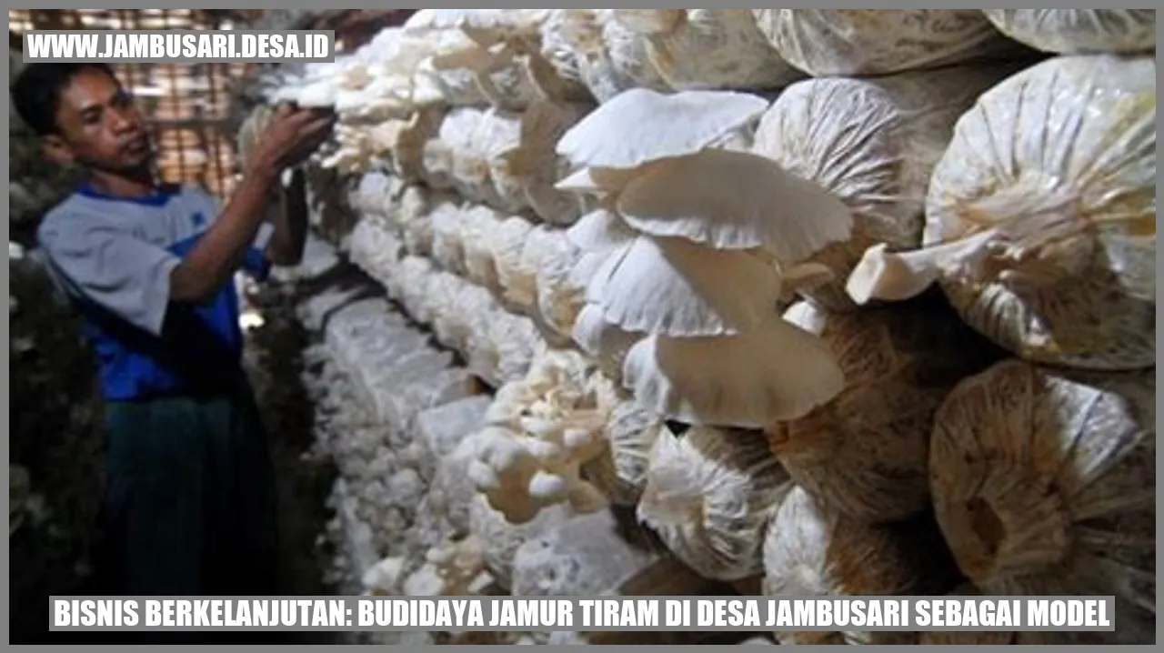 Bisnis Berkelanjutan: Budidaya Jamur Tiram di Desa Jambusari sebagai Model