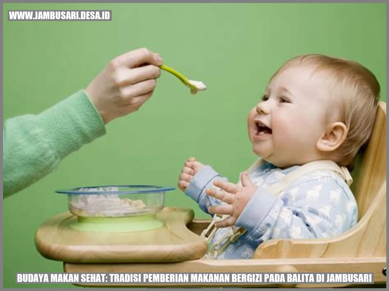 Gambar Budaya Makan Sehat: Tradisi Pemberian Makanan Bergizi pada Balita di Jambusari