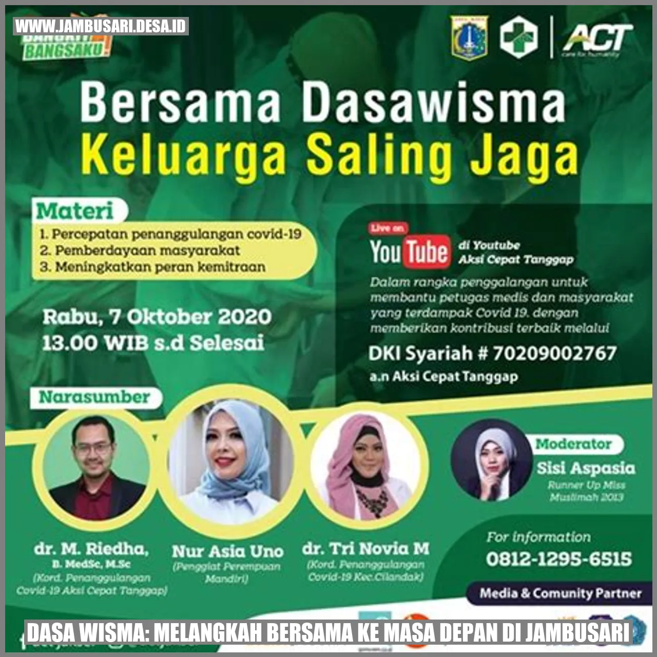 Dasa Wisma: Melangkah Bersama ke Masa Depan di Jambusari