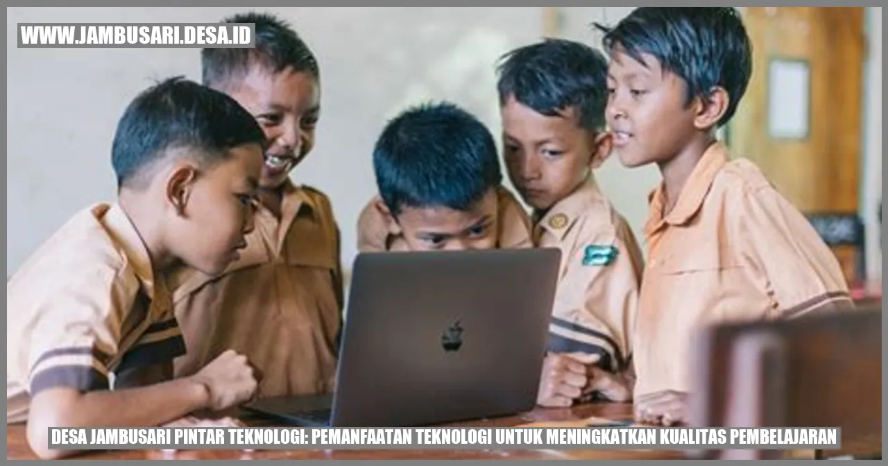 Desa Jambusari Pintar Teknologi