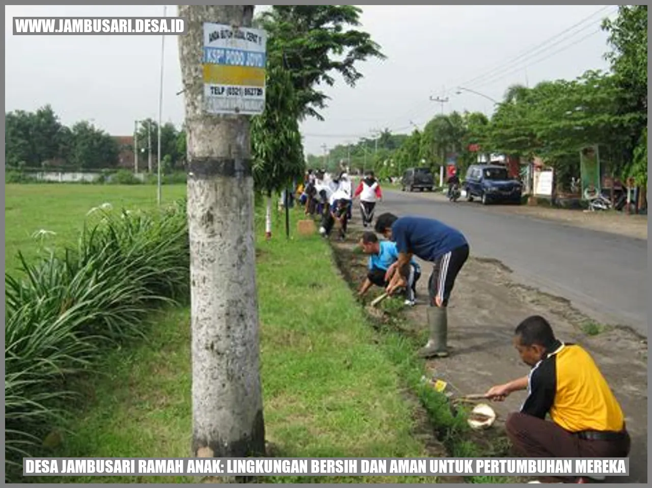 Desa Jambusari Ramah Anak: Lingkungan Bersih dan Aman untuk Pertumbuhan Mereka
