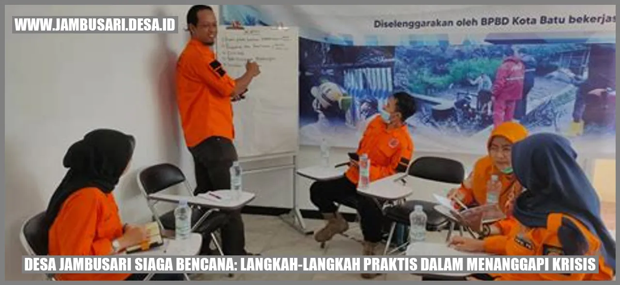 Desa Jambusari Siaga Bencana
