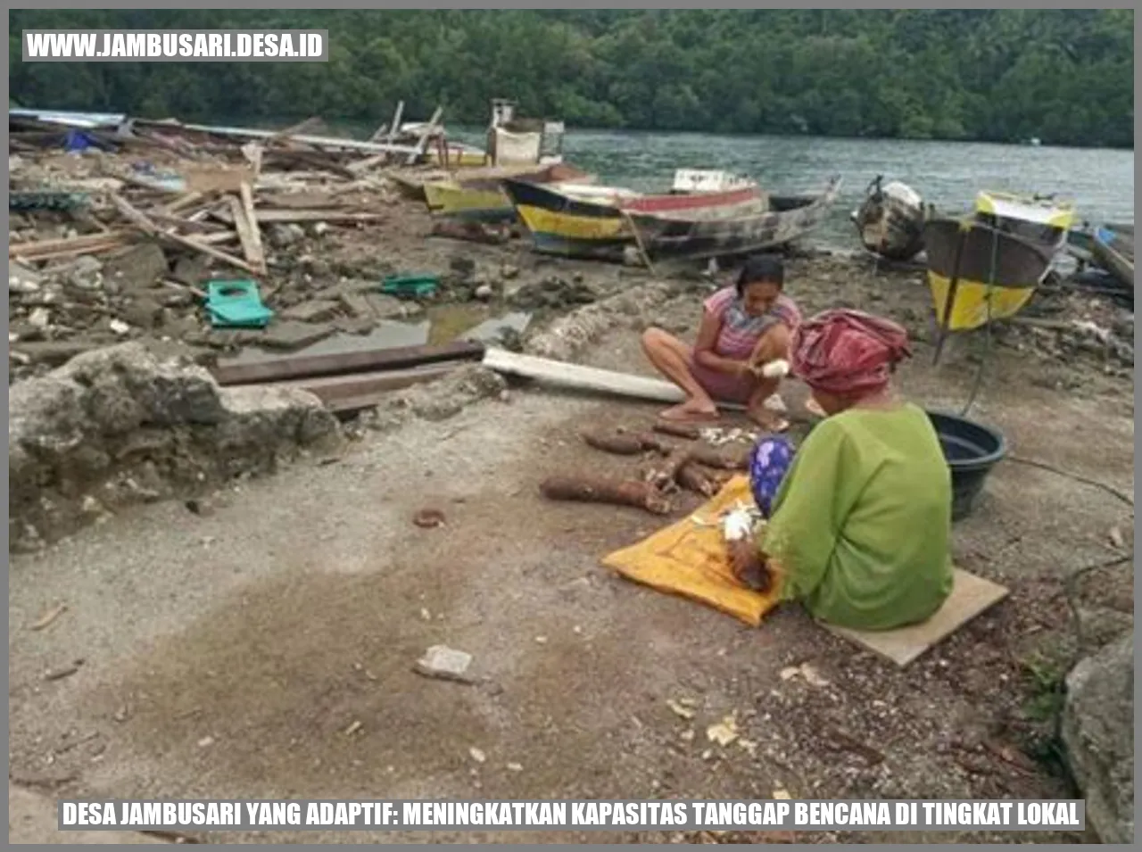 Gambar Desa Jambusari yang Adaptif