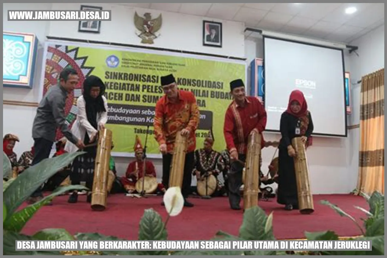 Desa Jambusari yang Berkarakter: Kebudayaan sebagai Pilar Utama di Kecamatan Jeruklegi