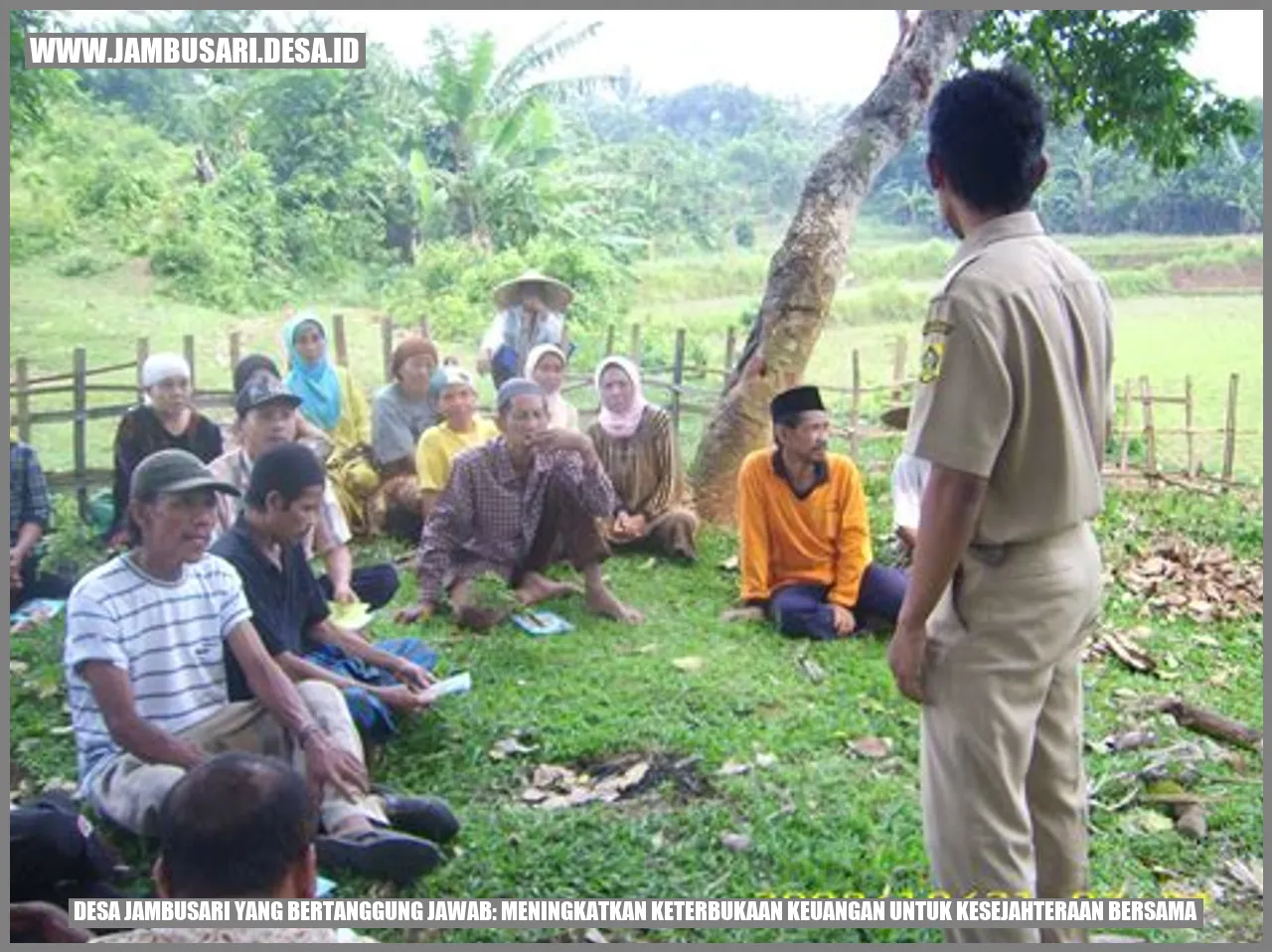 Desa Jambusari yang Bertanggung Jawab: Meningkatkan Keterbukaan Keuangan untuk Kesejahteraan Bersama