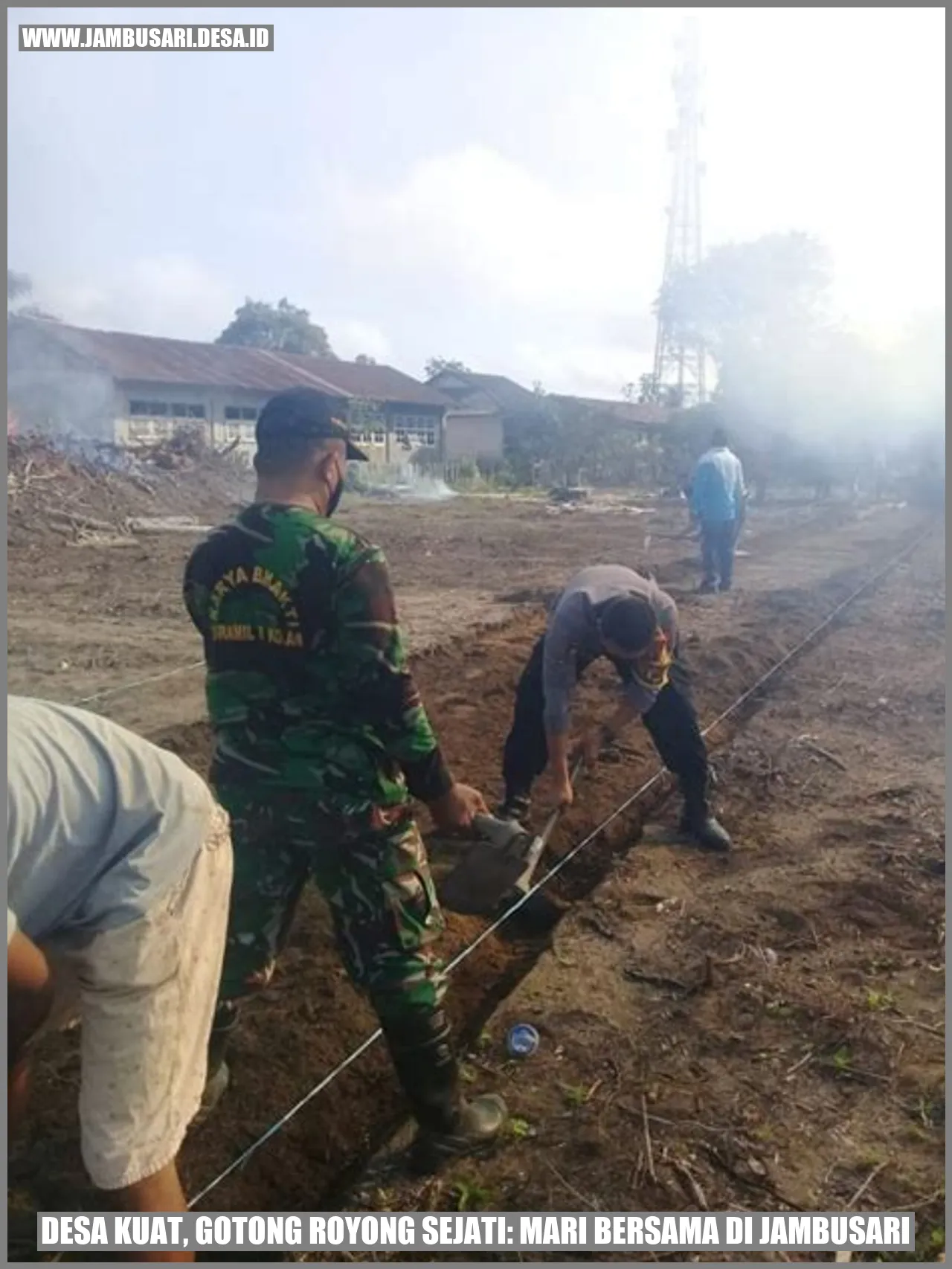 Desa Kuat, Gotong Royong Sejati: Mari Bersama di Jambusari