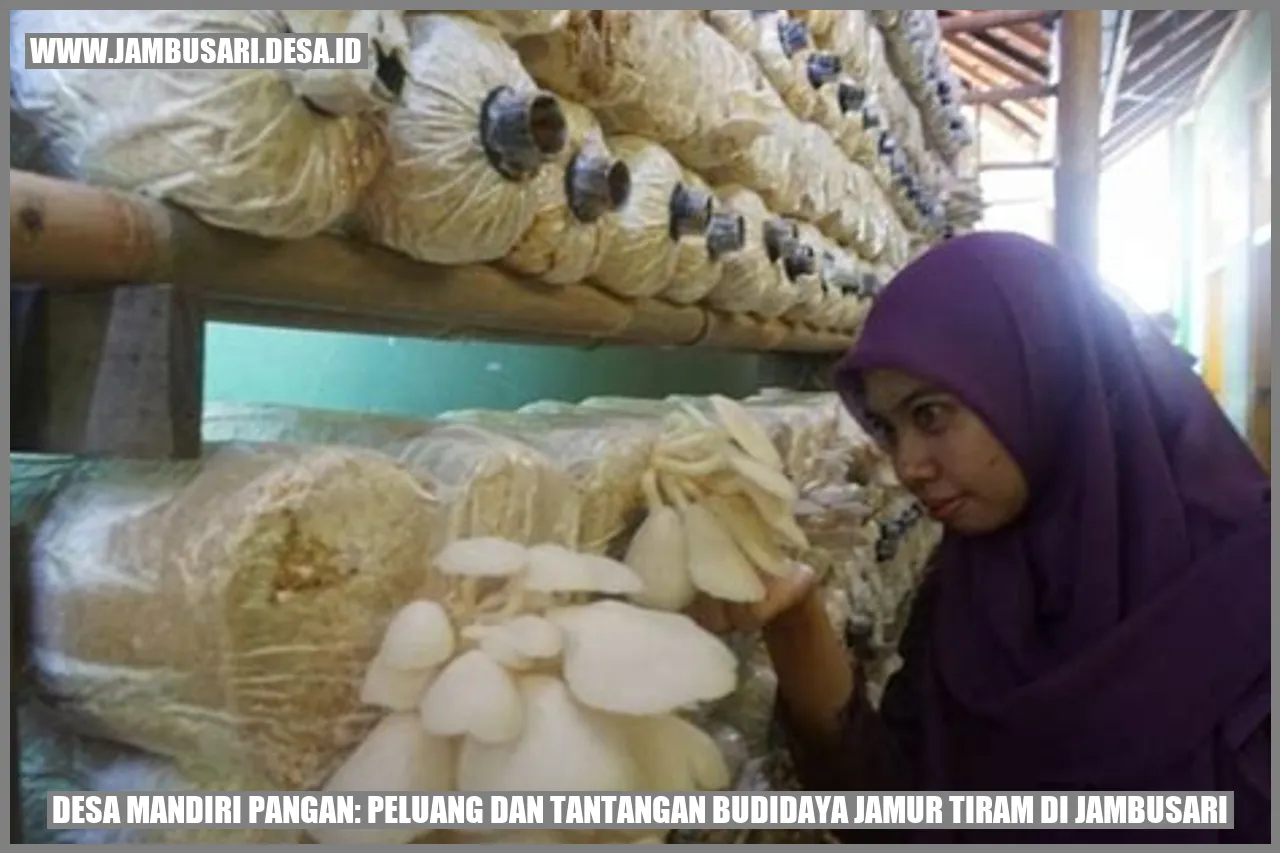 Desa Mandiri Pangan: Peluang dan Tantangan Budidaya Jamur Tiram di Jambusari