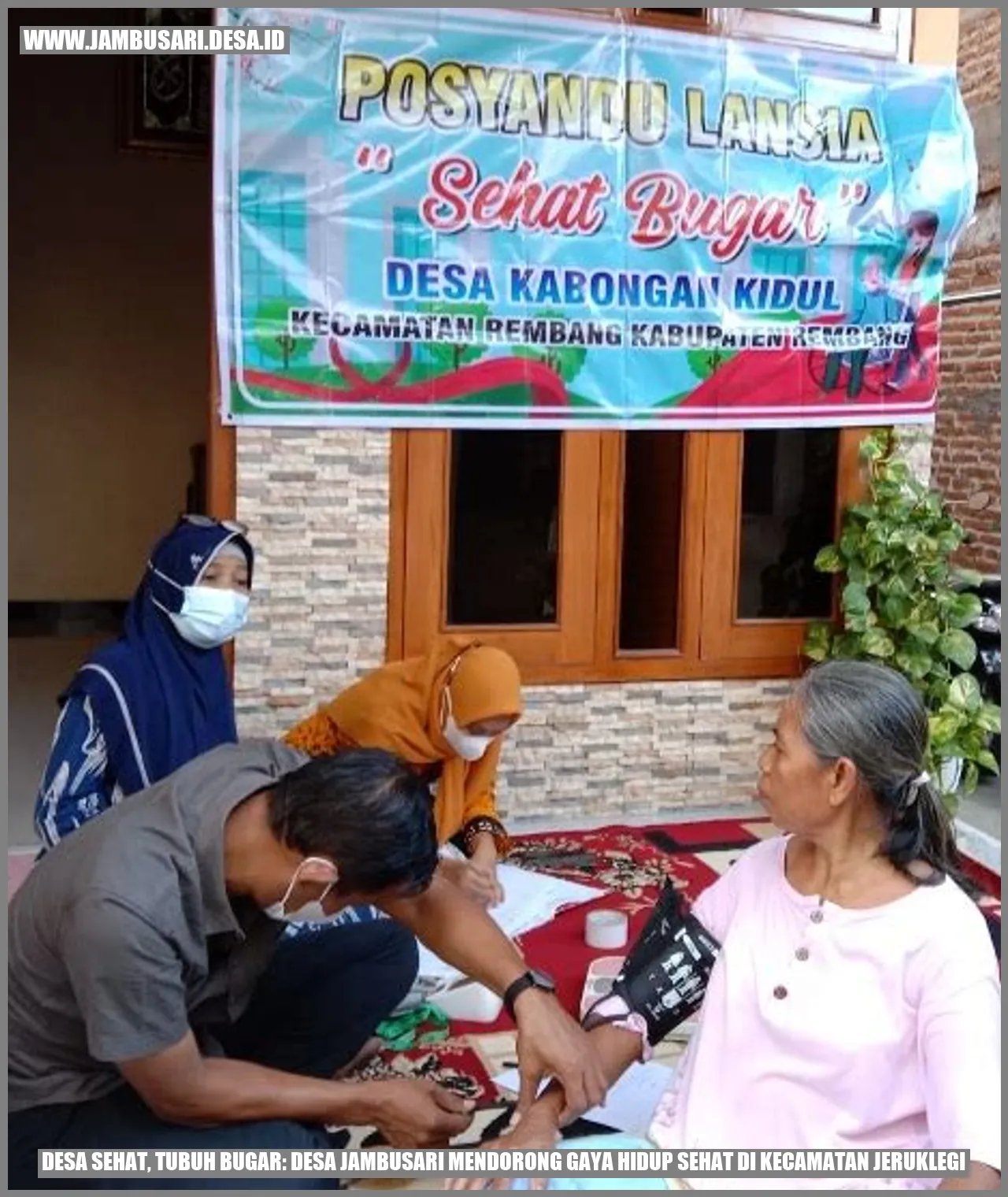 Desa Sehat, Tubuh Bugar: Desa Jambusari Mendorong Gaya Hidup Sehat di Kecamatan Jeruklegi