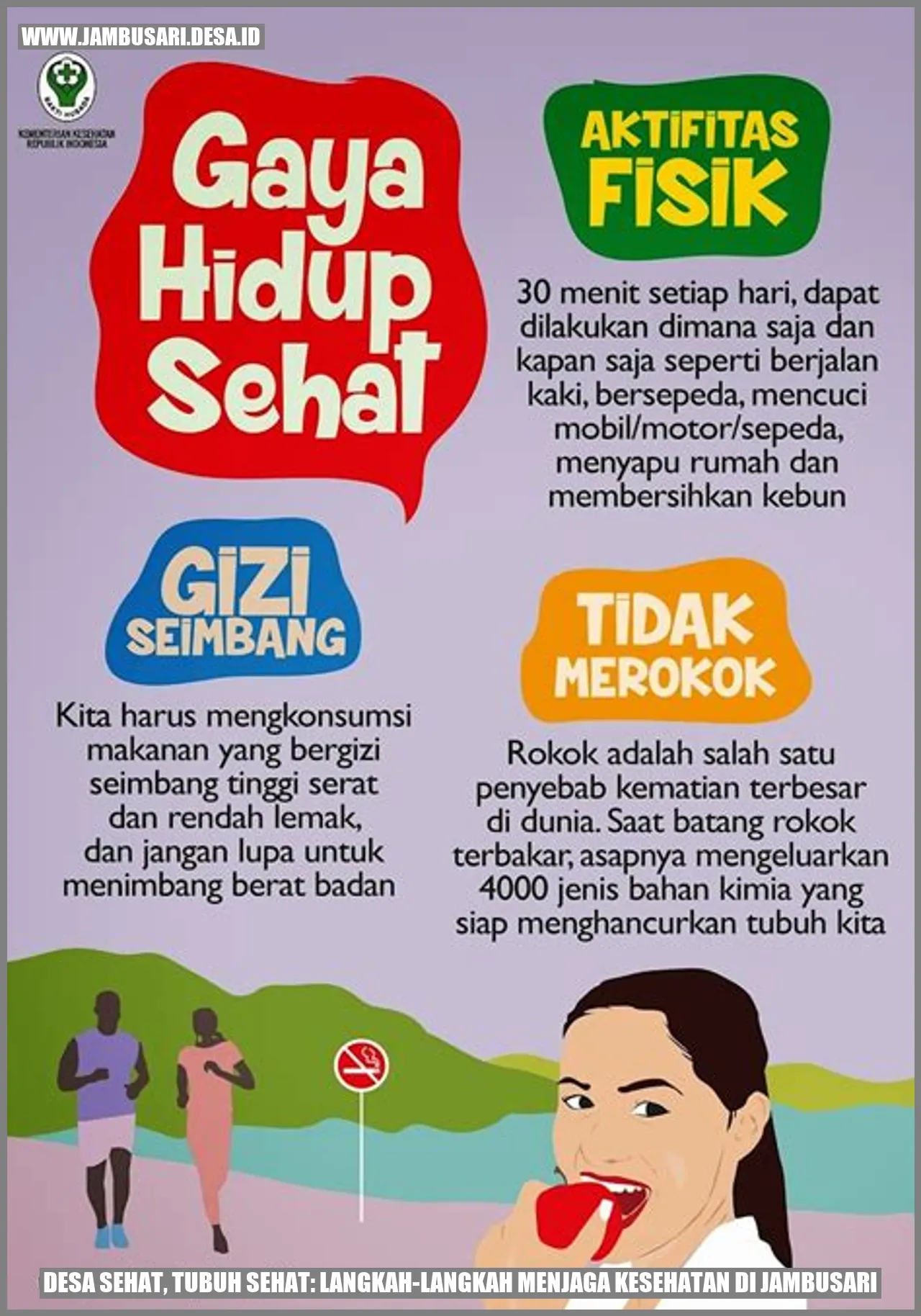 Desa Sehat, Tubuh Sehat: Langkah-Langkah Menjaga Kesehatan di Jambusari