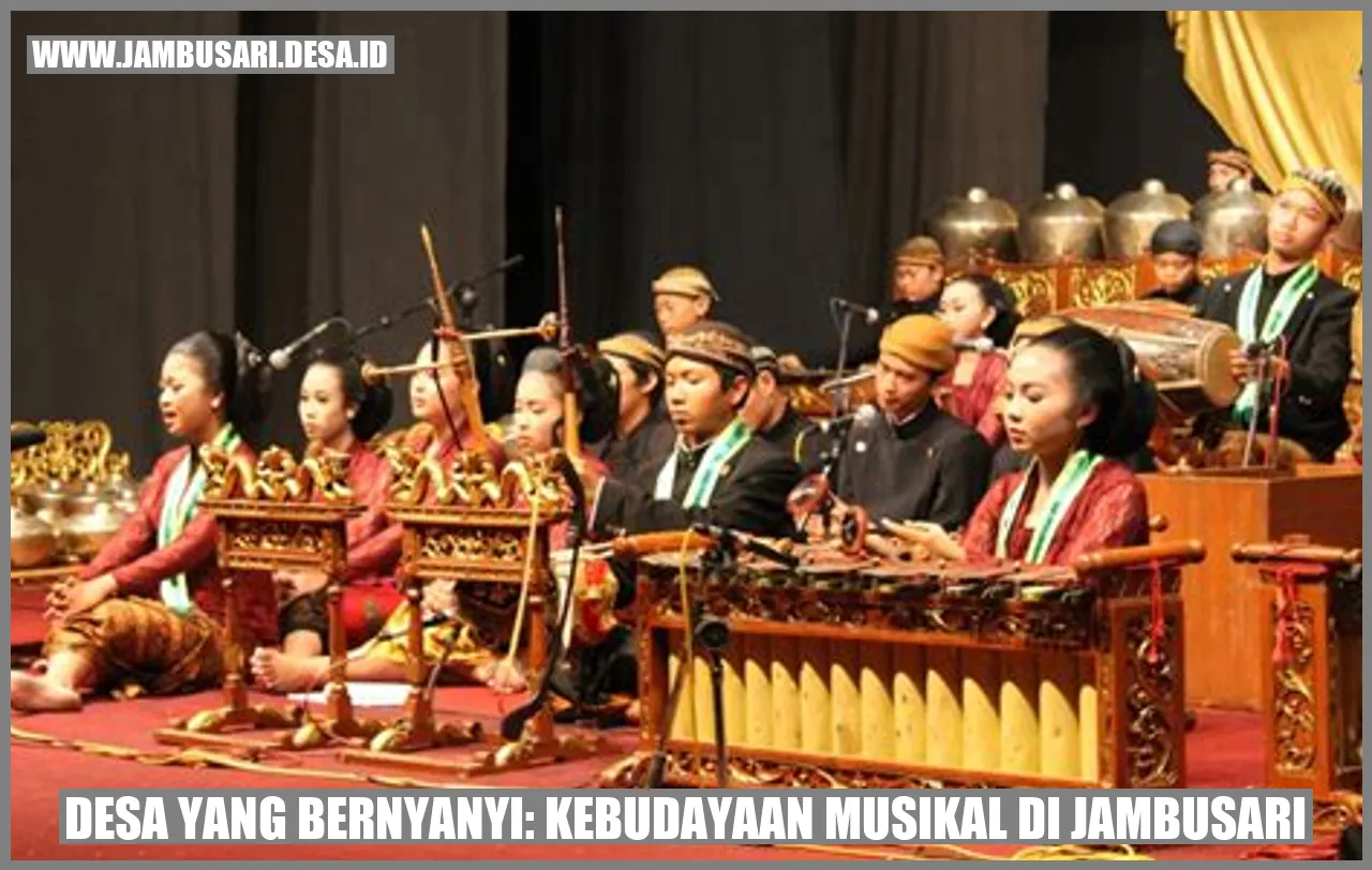 Desa yang Bernyanyi: Kebudayaan Musikal di Jambusari