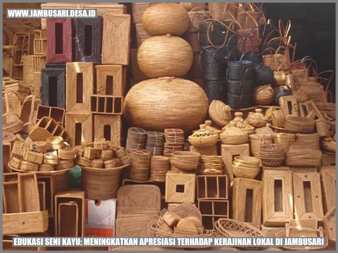 Edukasi Seni Kayu: Meningkatkan Apresiasi Terhadap Kerajinan Lokal di Jambusari