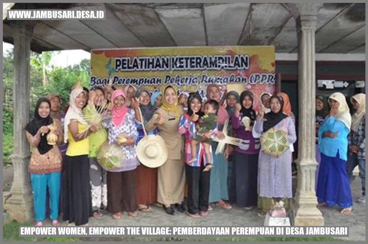 Gambar Empower Women, Empower the Village: Pemberdayaan Perempuan di Desa Jambusari