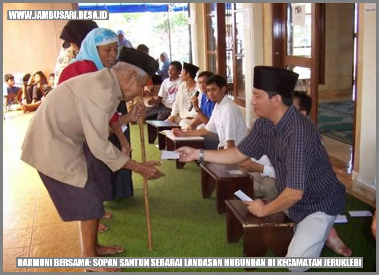 Harmoni Bersama: Sopan Santun Sebagai Landasan Hubungan di Kecamatan Jeruklegi