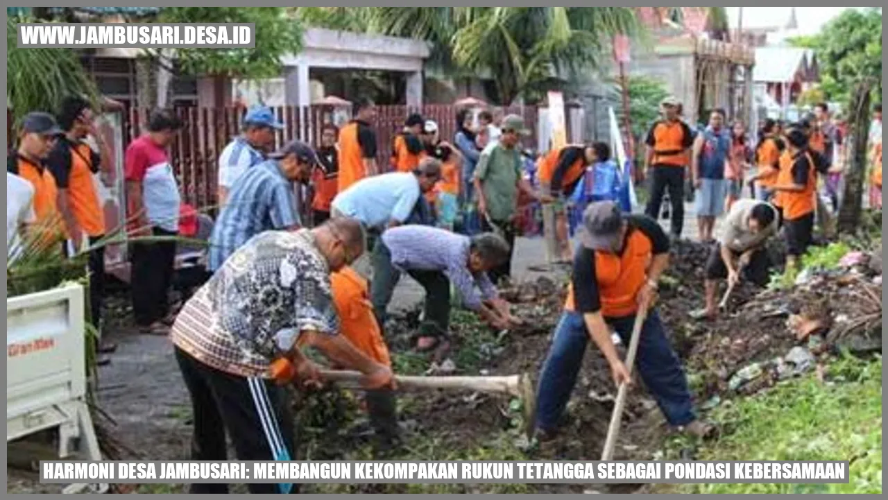 Harmoni Desa Jambusari: Membangun Kekompakan Rukun Tetangga sebagai Pondasi Kebersamaan