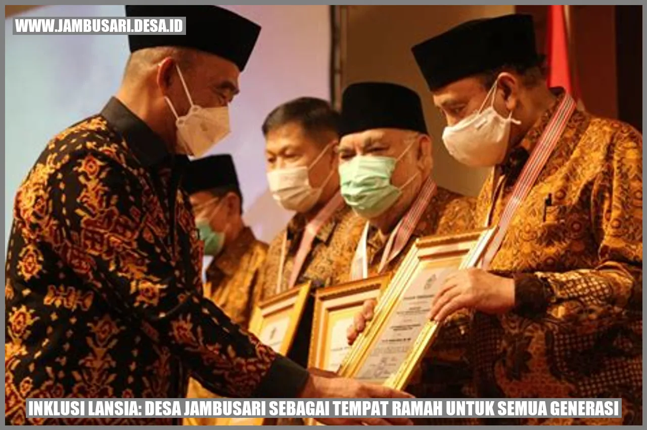Inklusi Lansia: Desa Jambusari sebagai Tempat Ramah untuk Semua Generasi