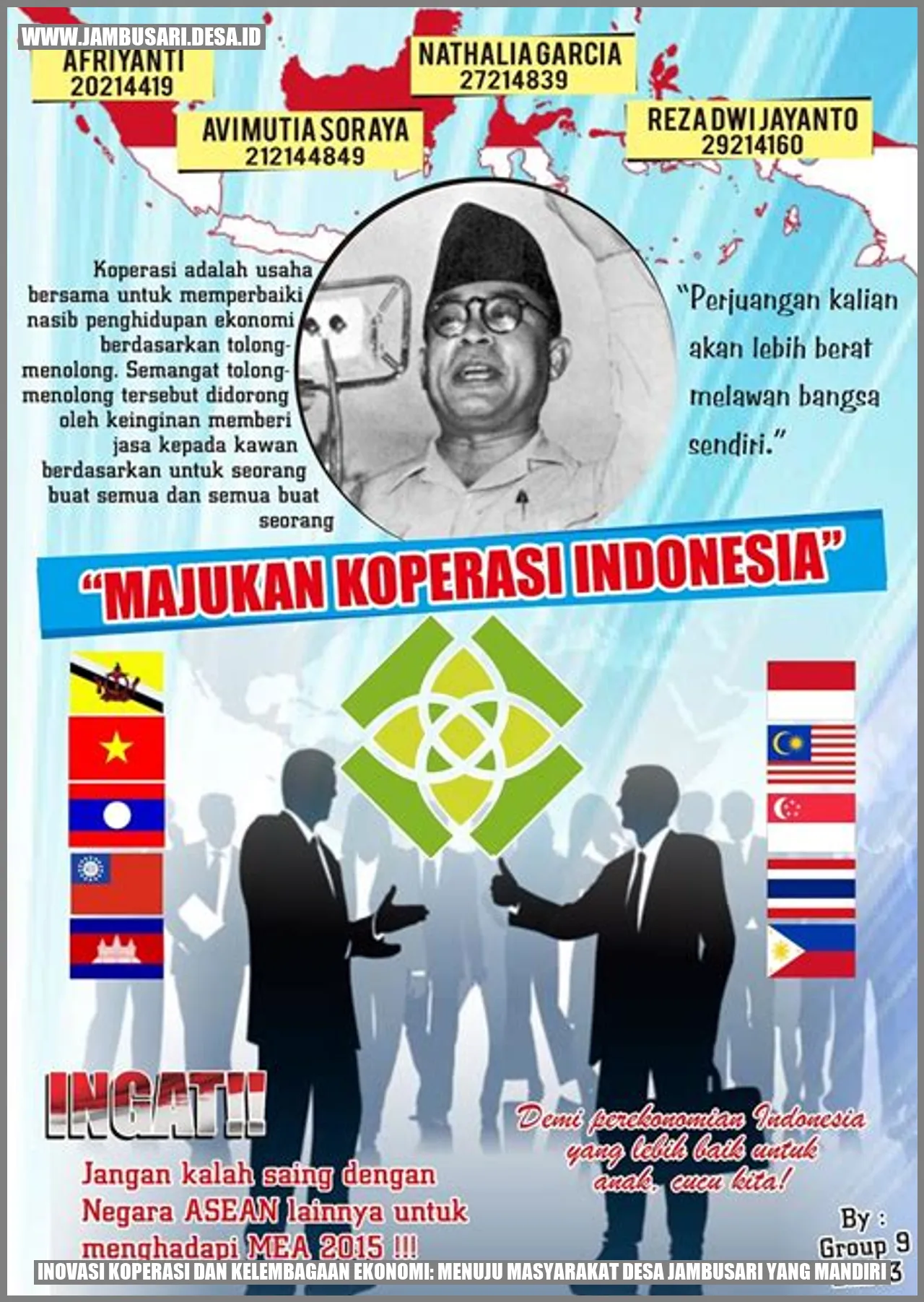 Inovasi Koperasi dan Kelembagaan Ekonomi: Menuju Masyarakat Desa Jambusari yang Mandiri