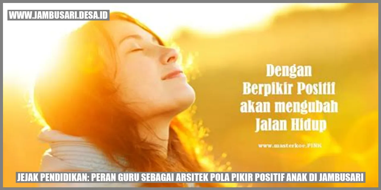 Guru yang mengajar anak-anak