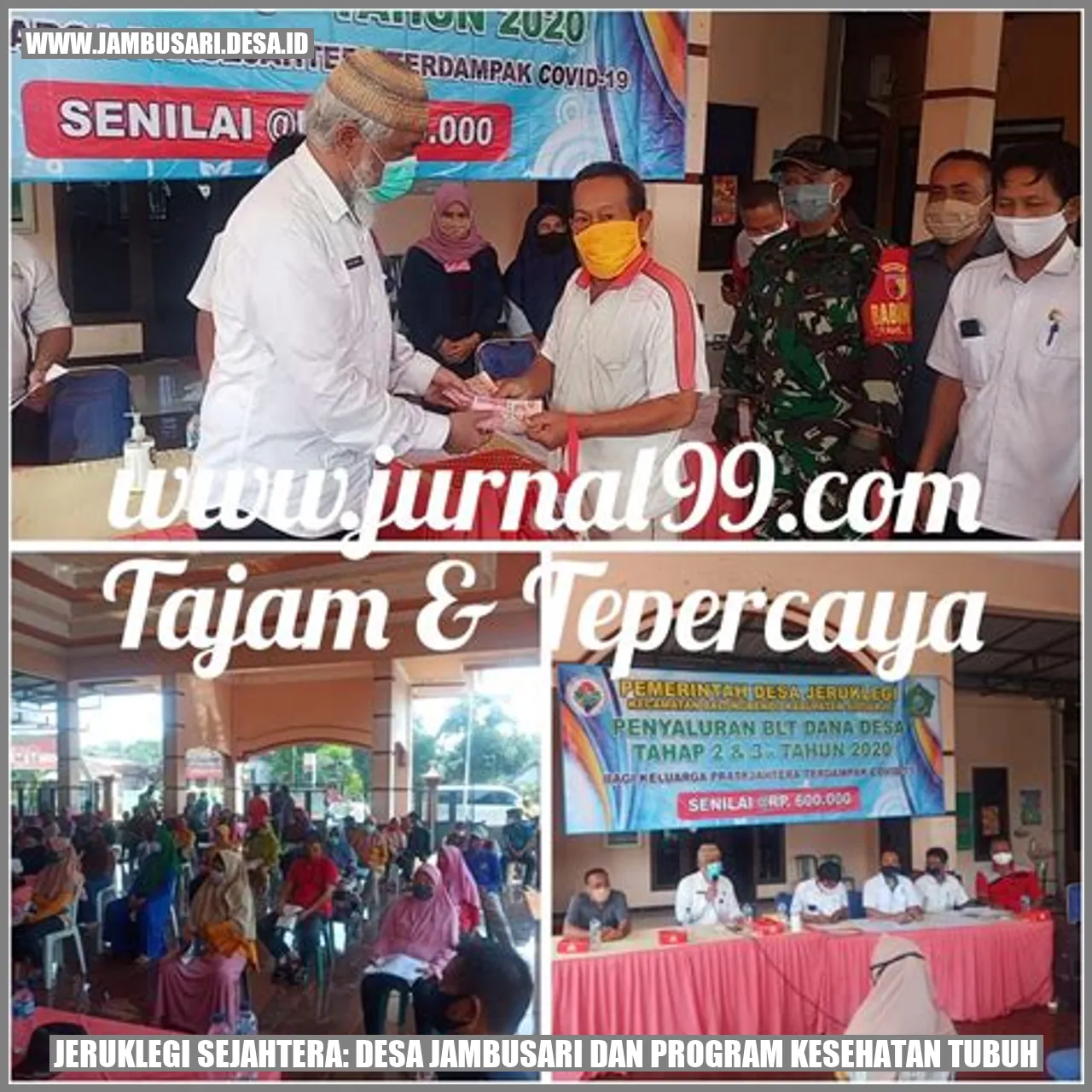 Jeruklegi Sejahtera: Desa Jambusari dan Program Kesehatan Tubuh