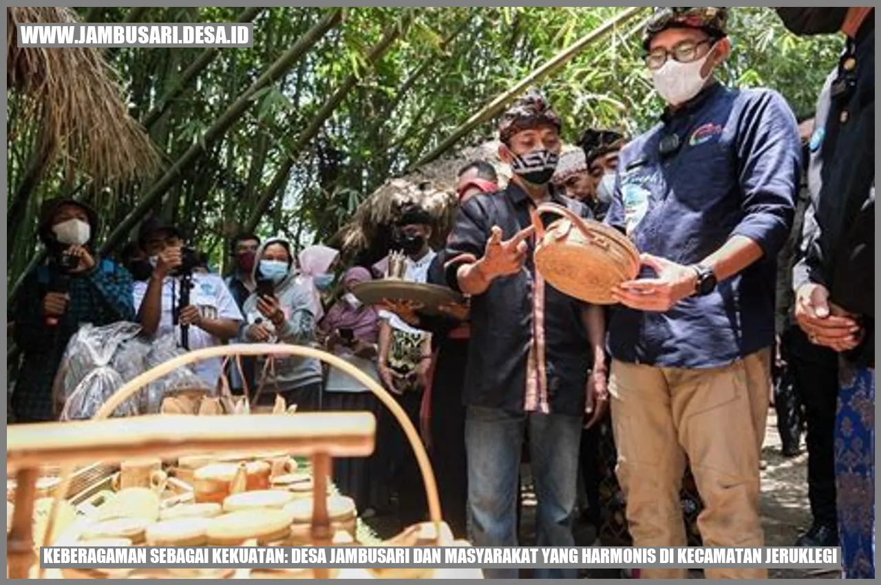 Desa Jambusari dan Masyarakat yang Harmonis di Kecamatan Jeruklegi