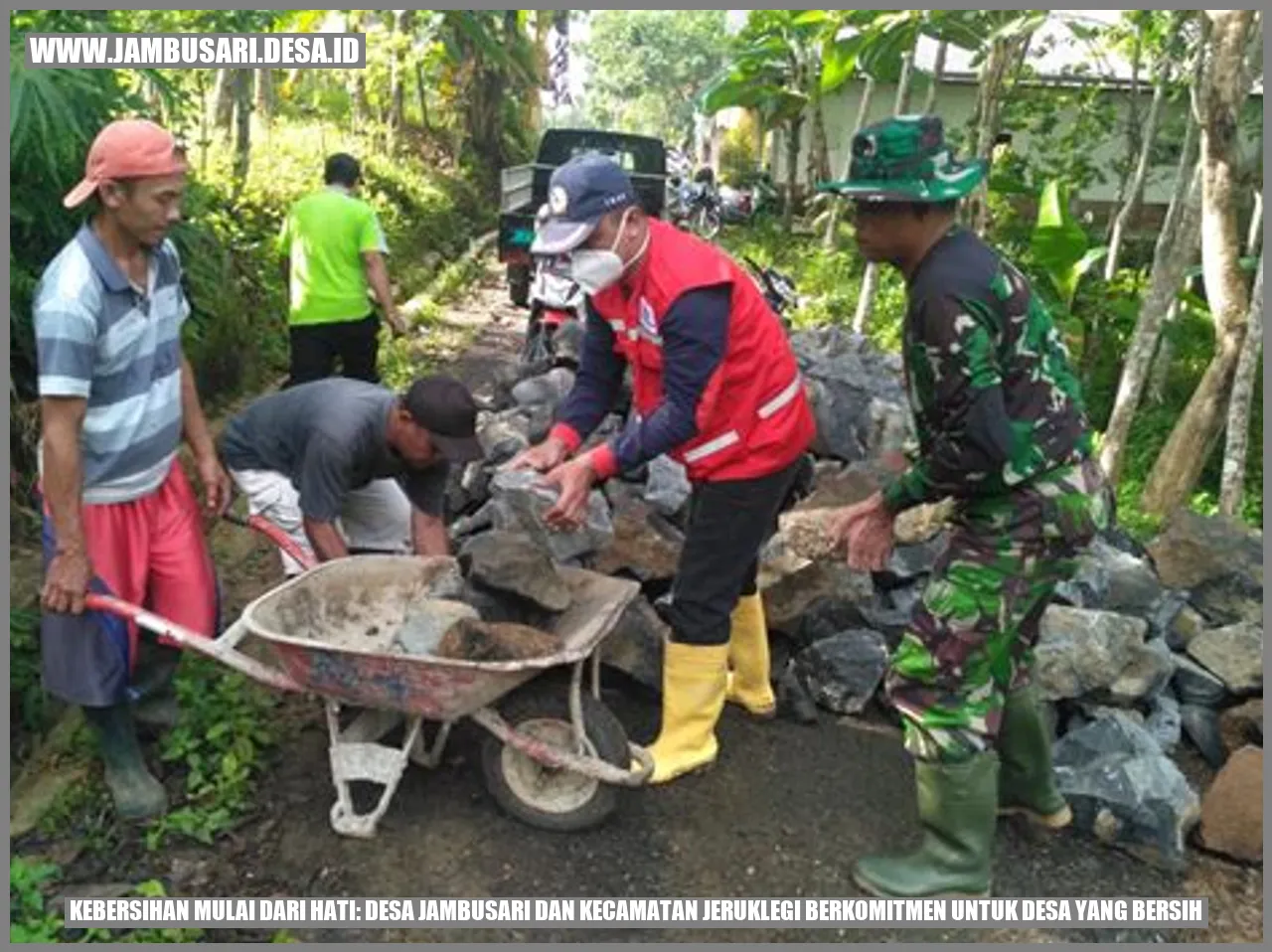 Kebersihan Mulai dari Hati: Desa Jambusari dan Kecamatan Jeruklegi Berkomitmen untuk Desa yang Bersih