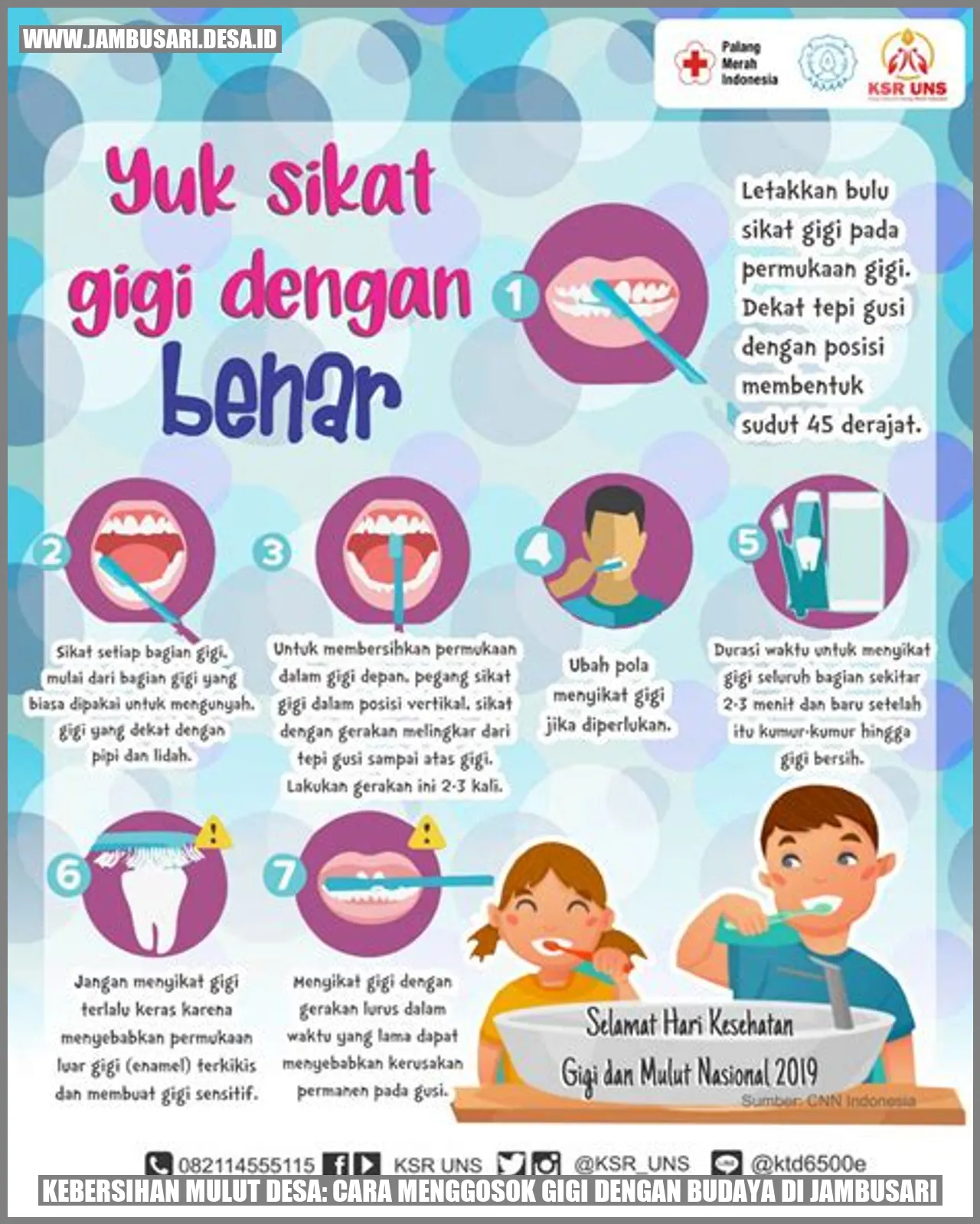 Kebersihan Mulut Desa: Cara Menggosok Gigi dengan Budaya di Jambusari