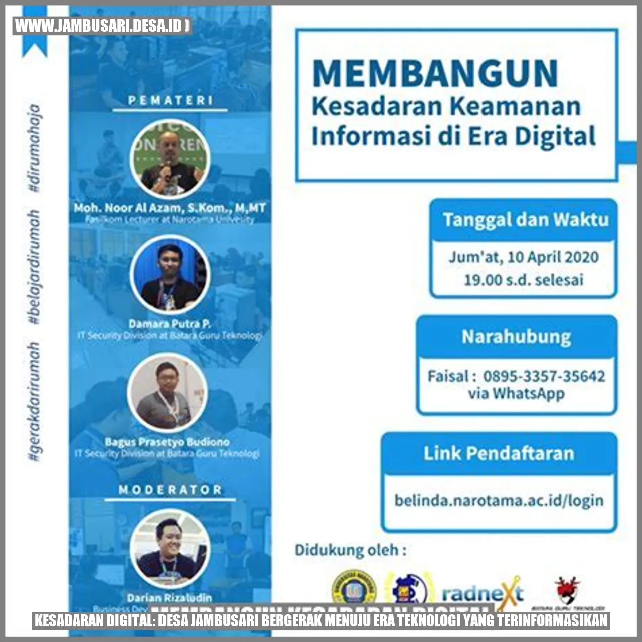 Pengembangan Teknologi di Desa Jambusari