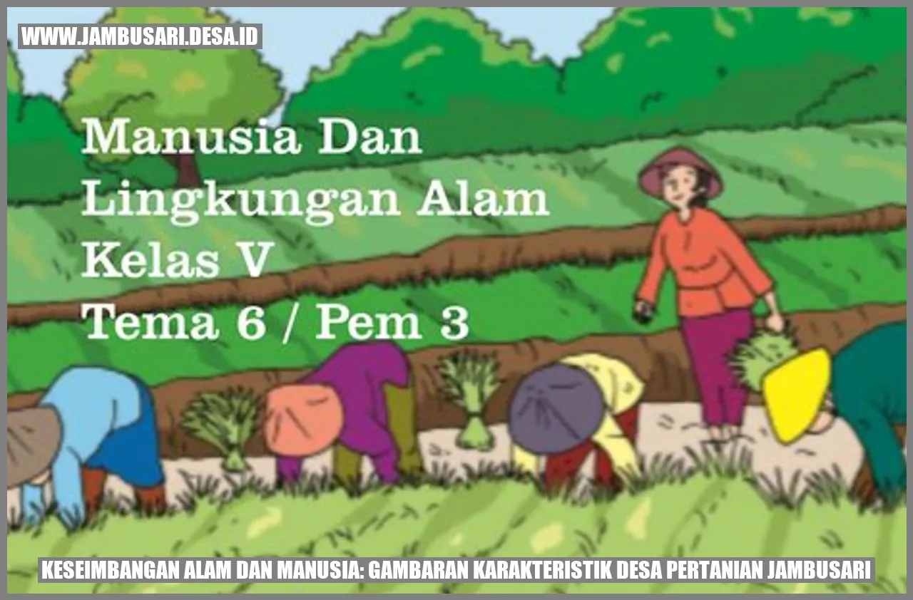 Gambar Desa Pertanian Jambusari