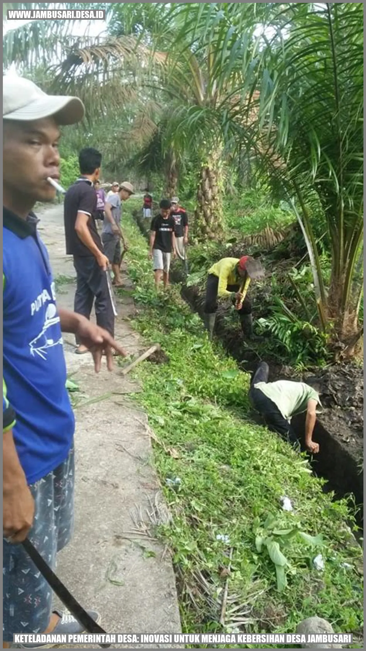 Keteladanan Pemerintah Desa: Inovasi untuk Menjaga Kebersihan Desa Jambusari
