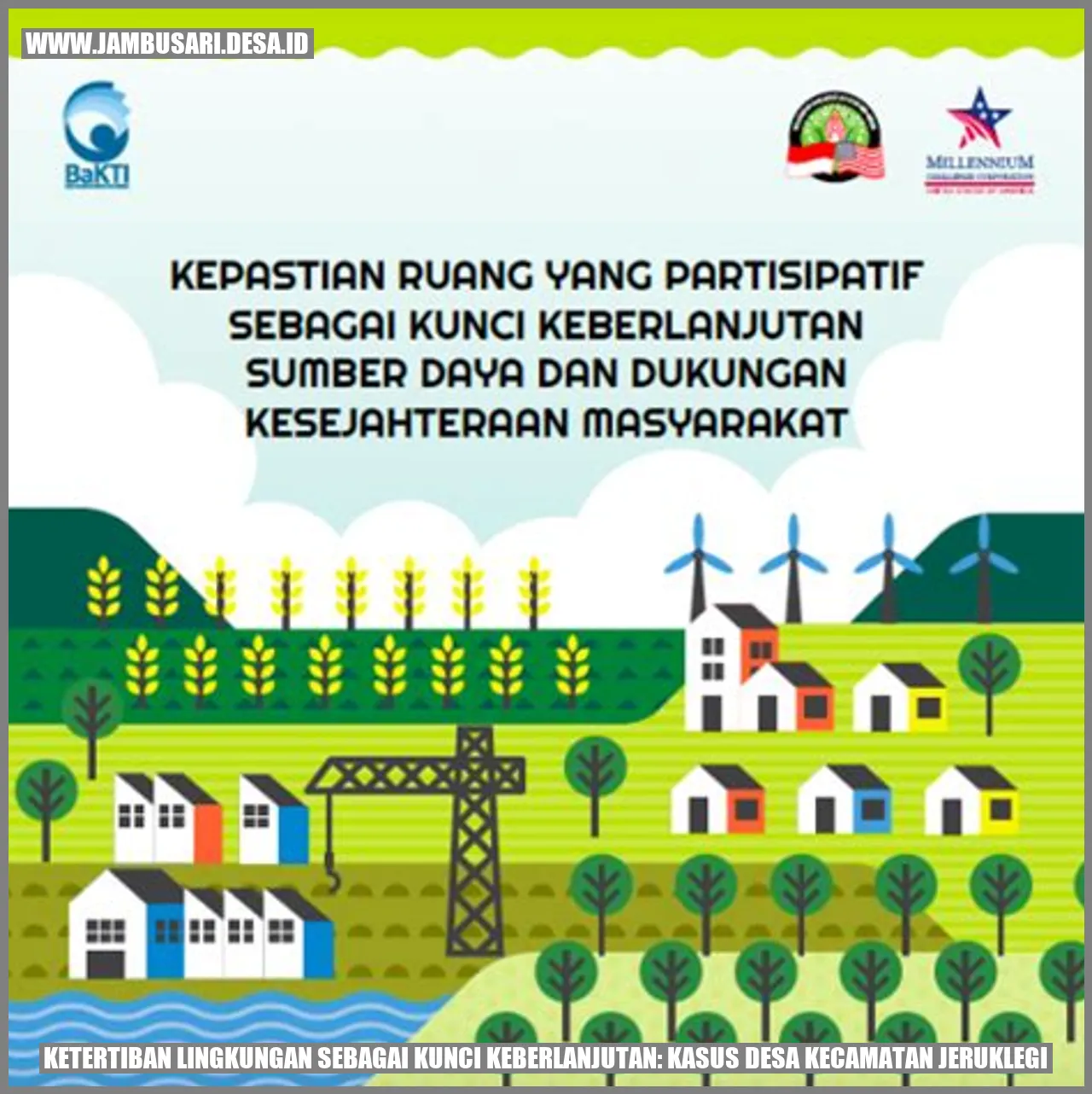 Ketertiban Lingkungan Sebagai Kunci Keberlanjutan: Kasus Desa Kecamatan Jeruklegi