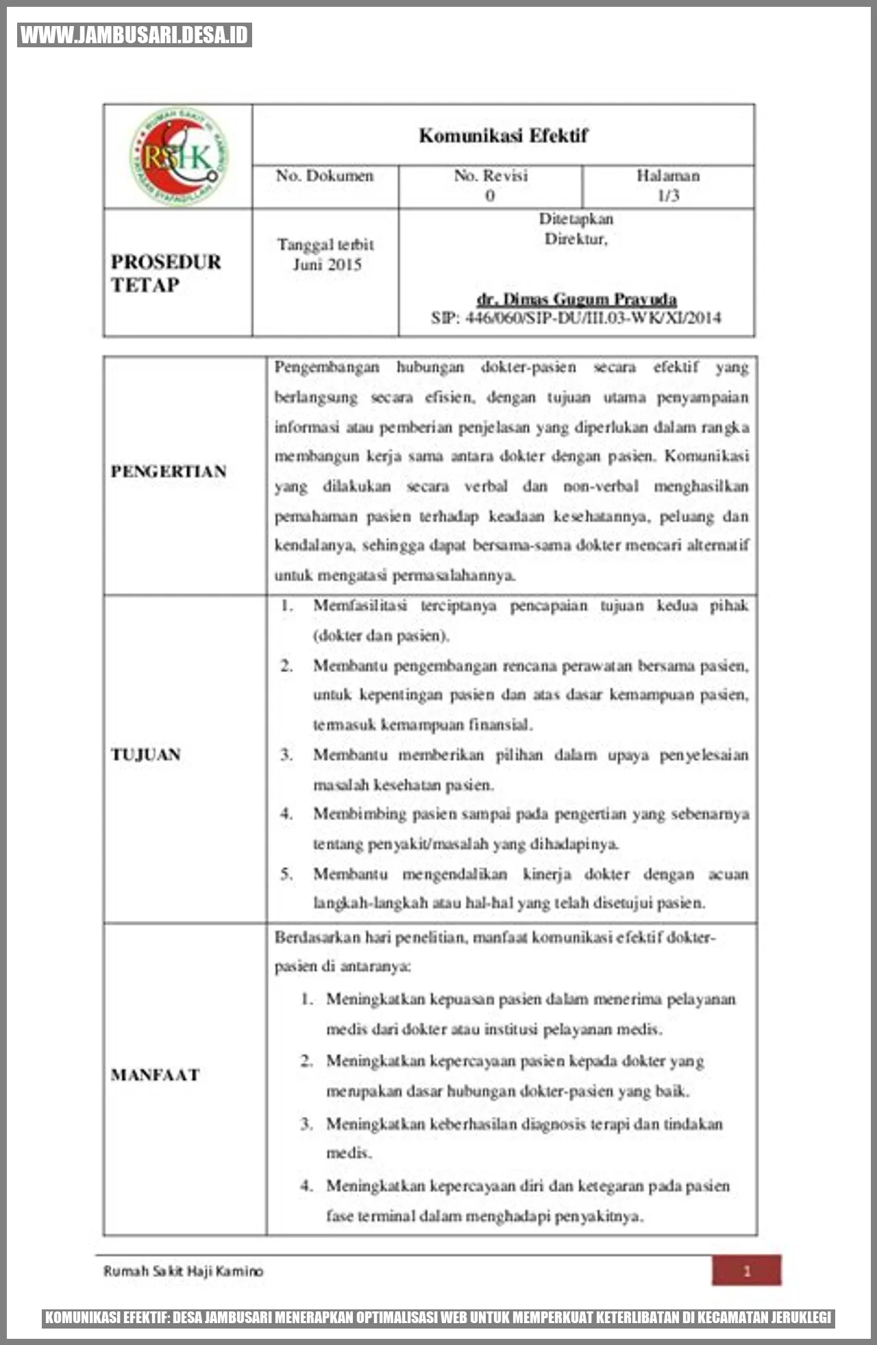 Gambar Desa Jambusari