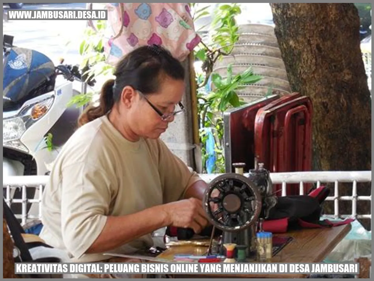 Peluang Bisnis Online di Desa Jambusari