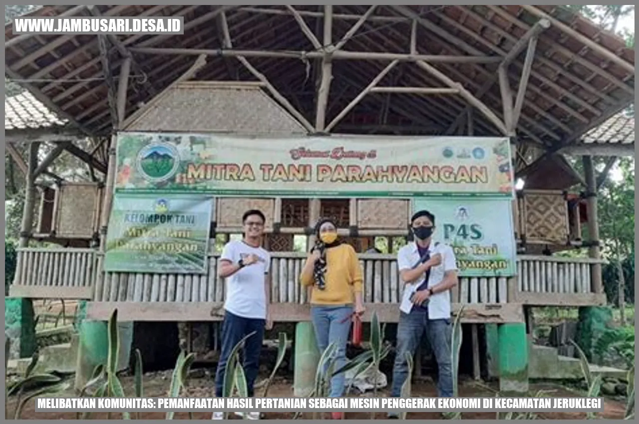 Komunitas Pertanian di Kecamatan Jeruklegi