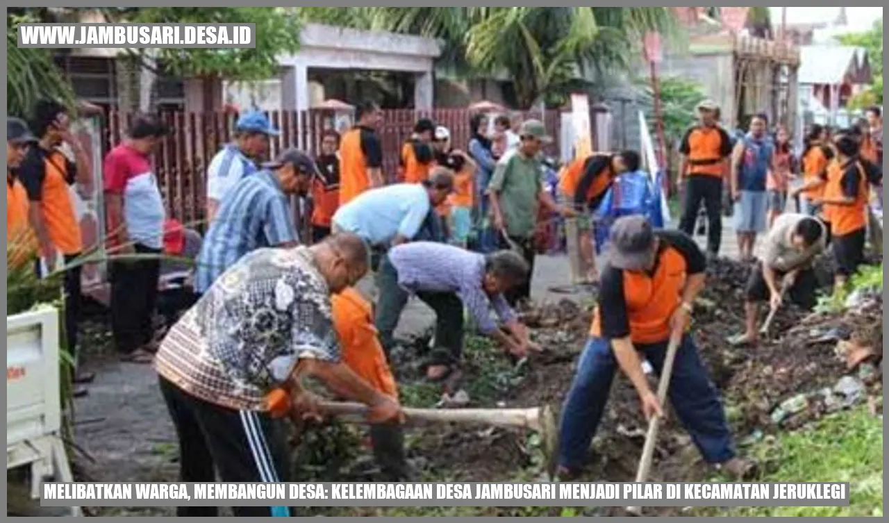 Kelembagaan Desa Jambusari