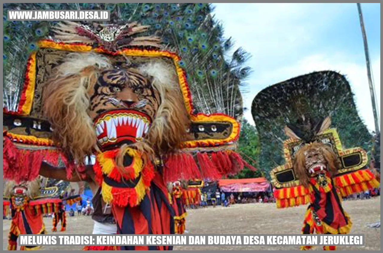 Melukis Tradisi: Keindahan Kesenian dan Budaya Desa Kecamatan Jeruklegi