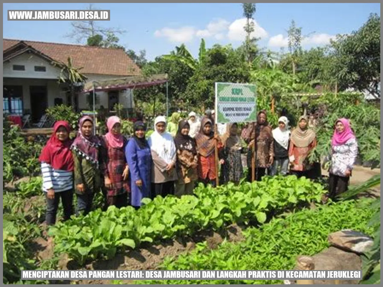 Menciptakan Desa Pangan Lestari: Desa Jambusari dan Langkah Praktis di Kecamatan Jeruklegi