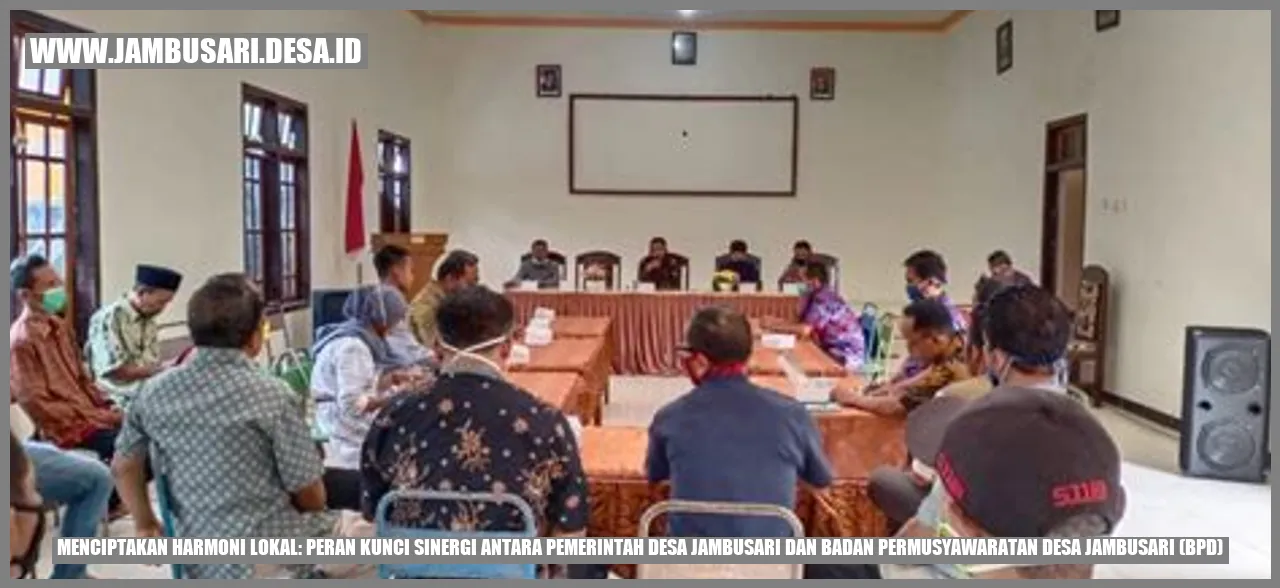 Gambar Pemerintah Desa Jambusari dan BPD