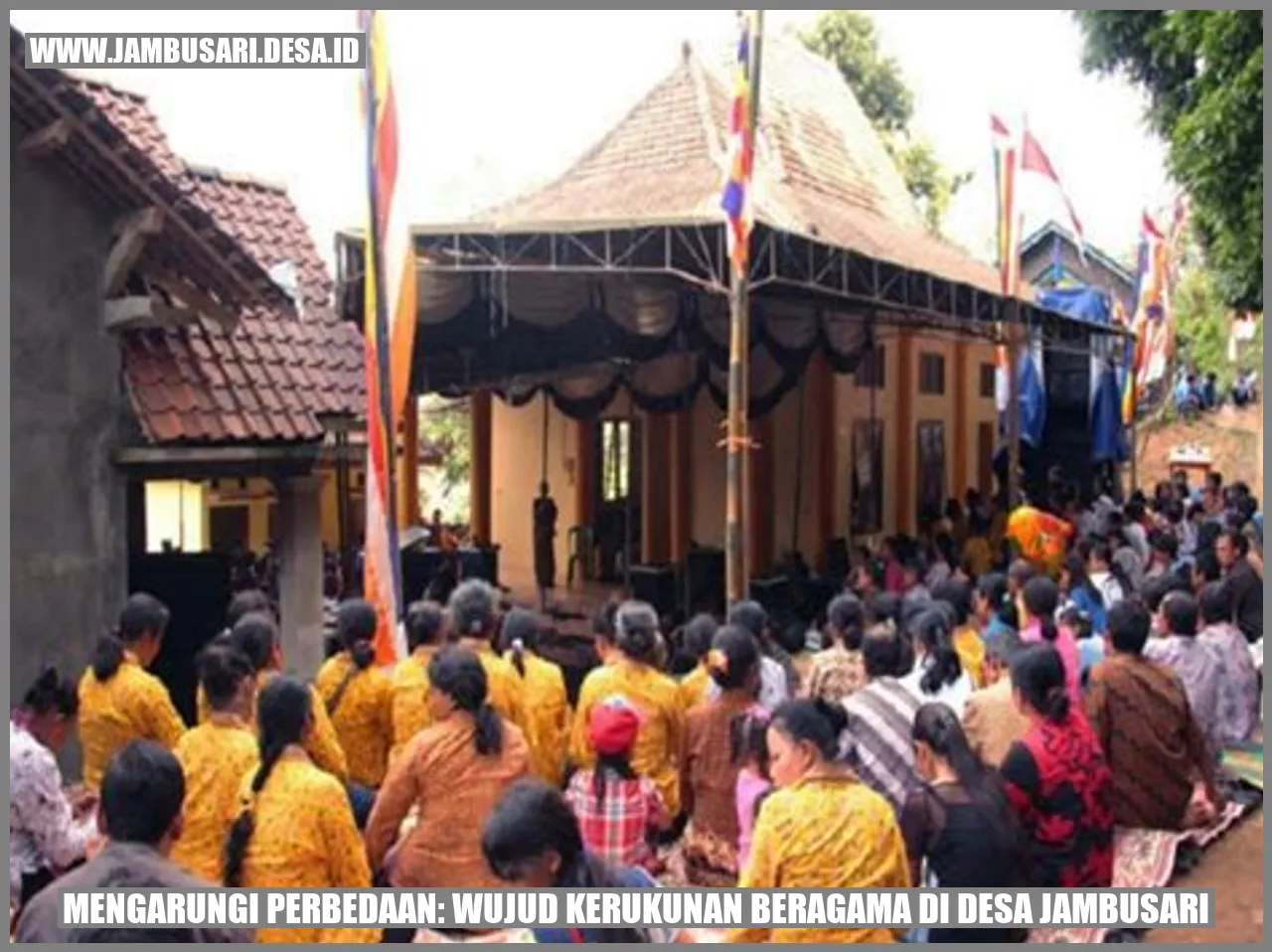 Kerukunan Beragama di Desa Jambusari