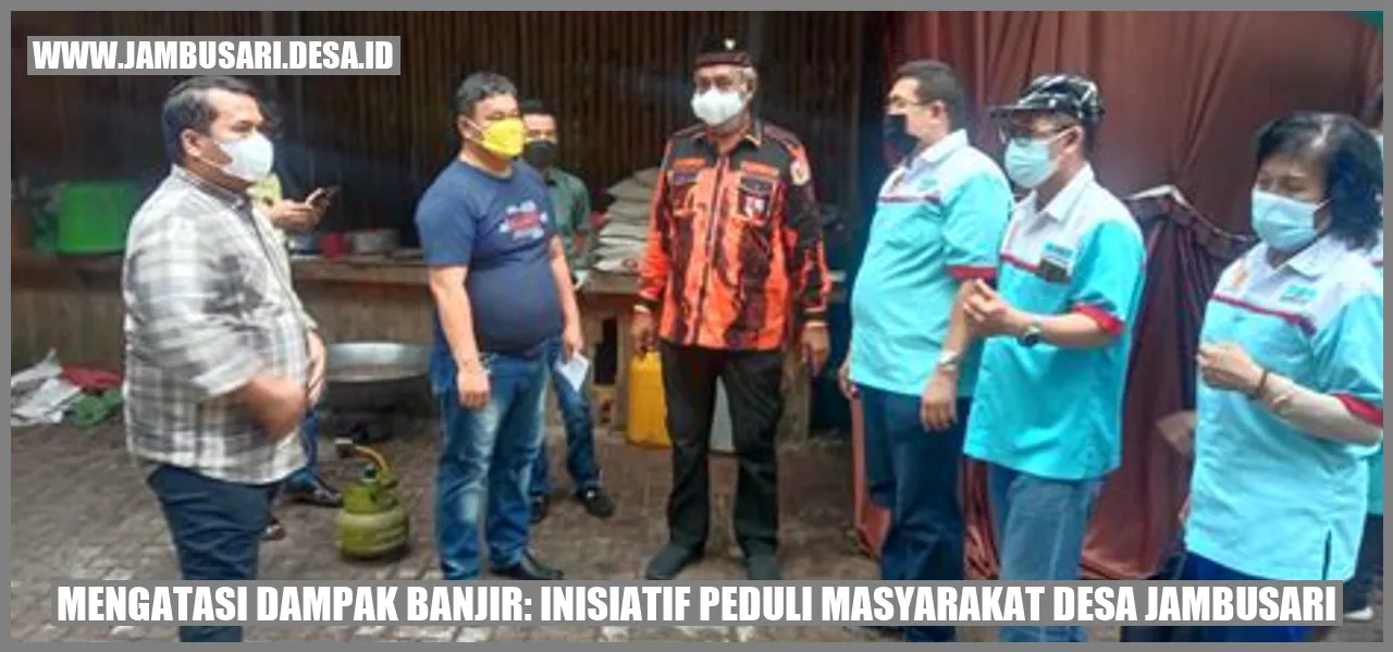 Mengatasi Dampak Banjir: Inisiatif Peduli Masyarakat Desa Jambusari