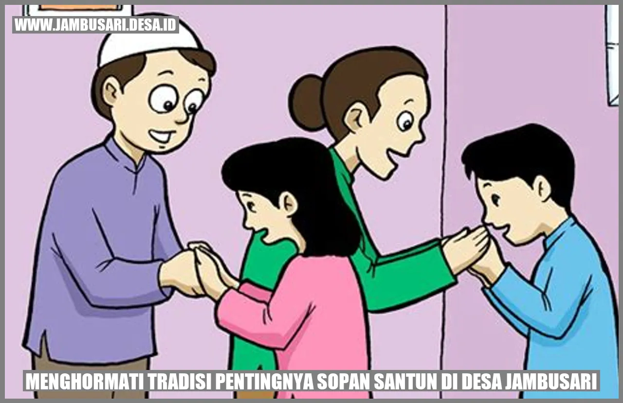 Menghormati Tradisi: Pentingnya Sopan Santun di Desa Jambusari