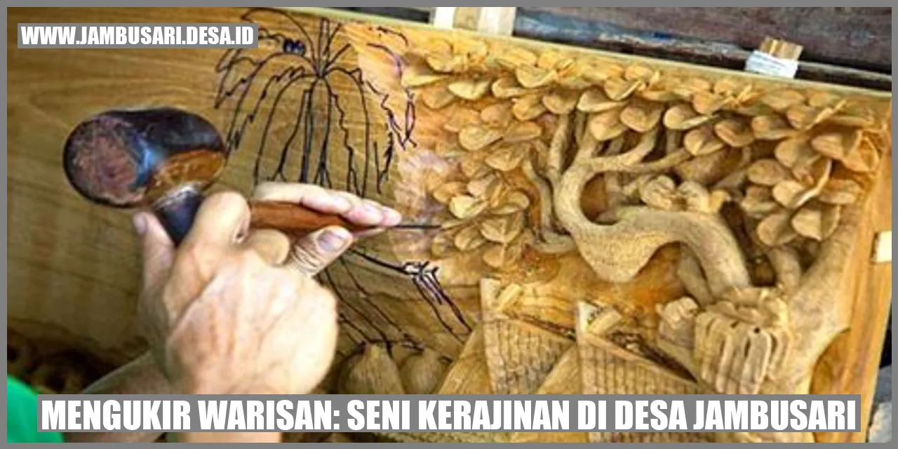 Mengukir Warisan: Seni Kerajinan di Desa Jambusari