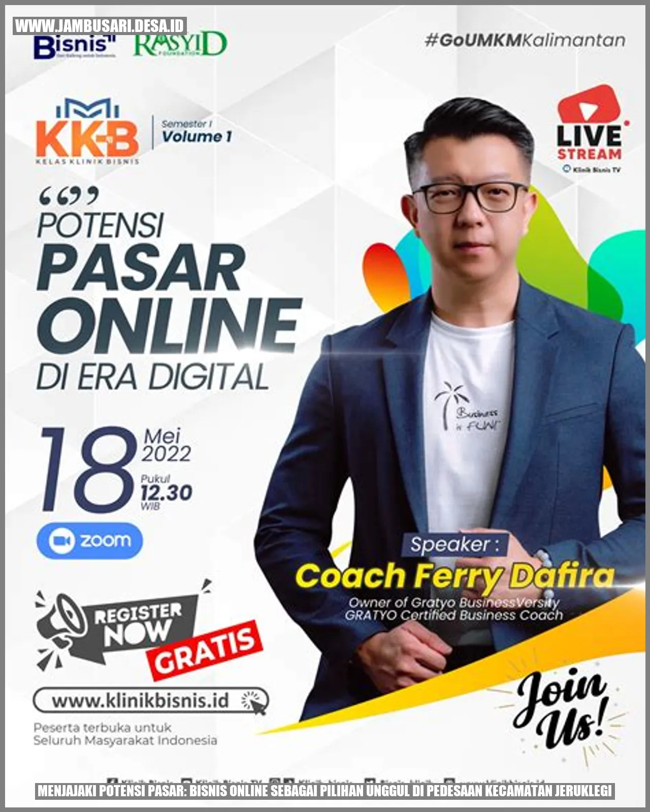 Menjajaki Potensi Pasar: Bisnis Online sebagai Pilihan Unggul di Pedesaan Kecamatan Jeruklegi