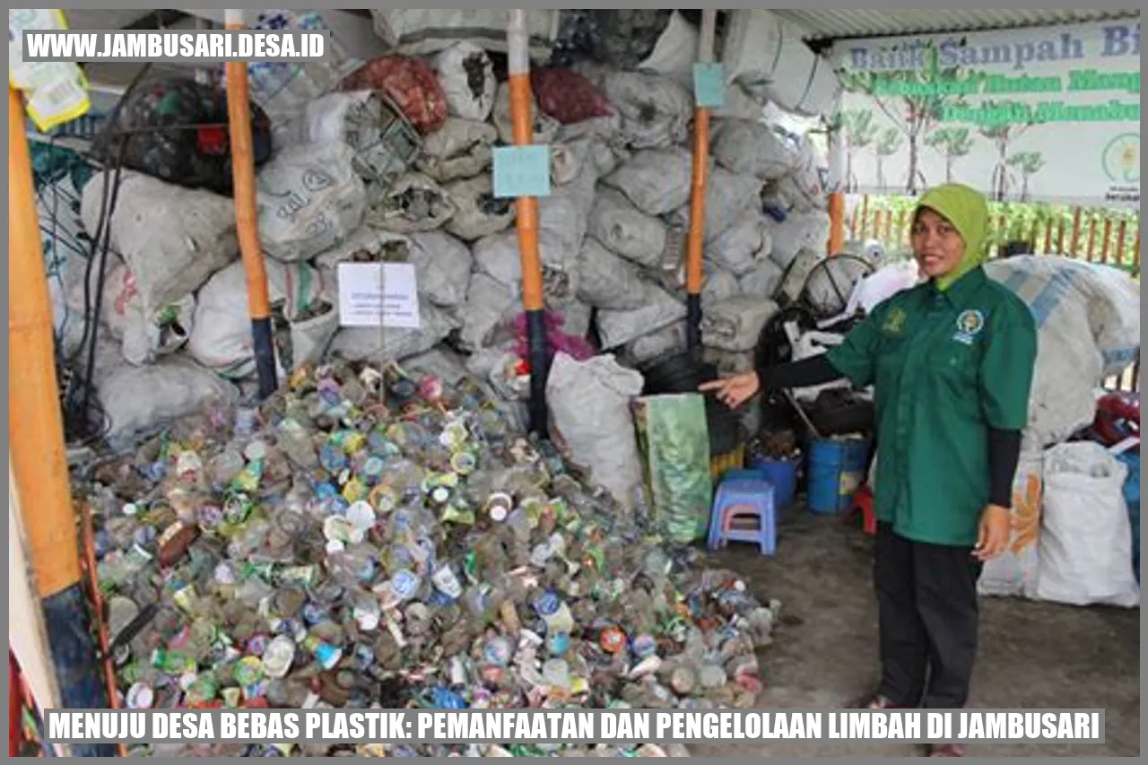 Menuju Desa Bebas Plastik: Pemanfaatan dan Pengelolaan Limbah di Jambusari