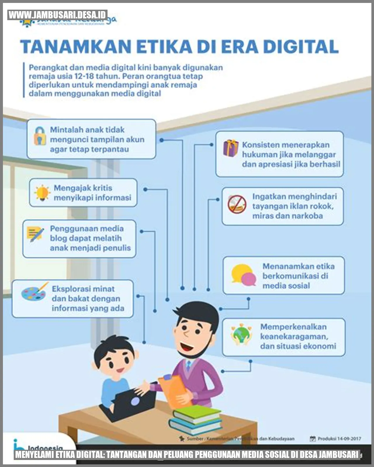 Menyelami Etika Digital: Tantangan dan Peluang Penggunaan Media Sosial di Desa Jambusari