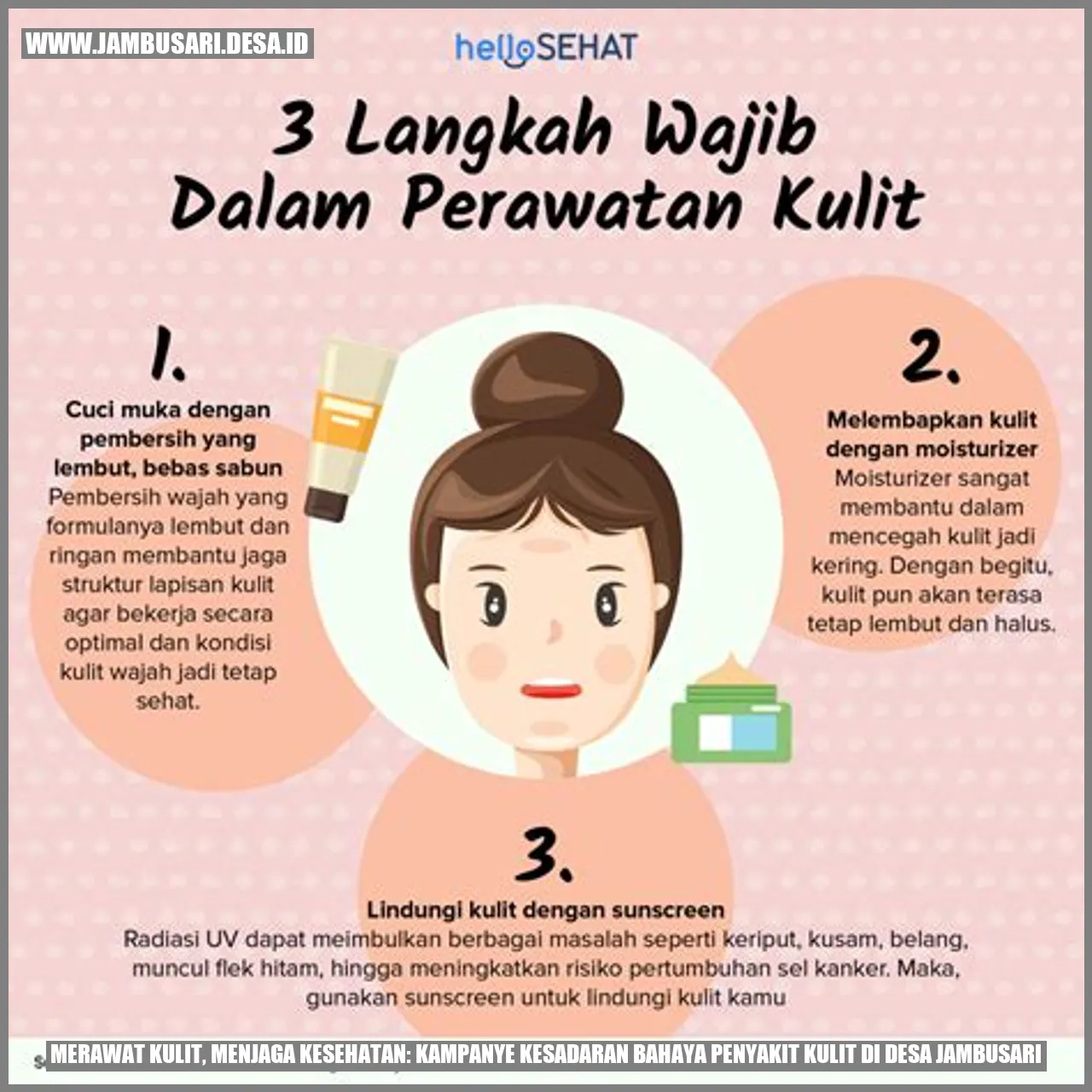 Merawat Kulit, Menjaga Kesehatan: Kampanye Kesadaran Bahaya Penyakit Kulit di Desa Jambusari