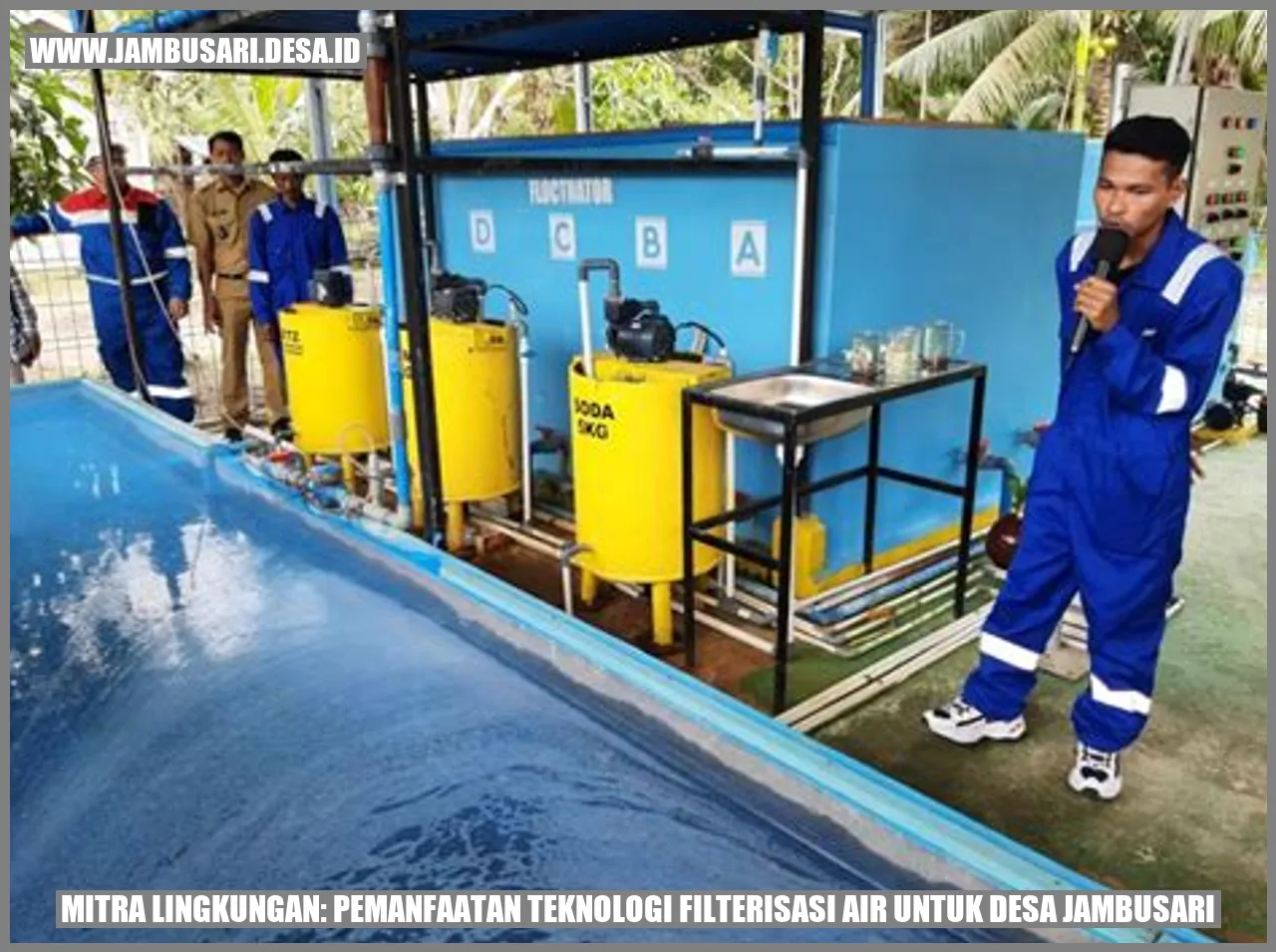 Mitra Lingkungan: Pemanfaatan Teknologi Filterisasi Air untuk Desa Jambusari